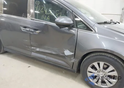 2014 Honda Odyssey Exl from USA, damaged, VIN 5FNRL5H64EB087530